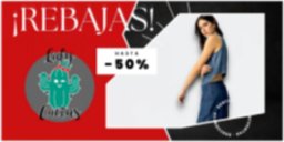 Banner Anuncio Rebajas Ofertas Tienda Online
